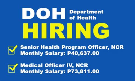 doh hiring